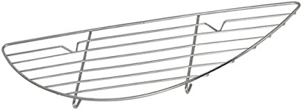 VINTORKY BBQ-halbkreisgitter Fangen Sprüher Bratpfanne Abfluss Kettensäge Trichter Zange Fortschrittlich Kühlregale Zum Backen Sieb Ölsprühgerät Motorenöle Spender Edelstahl 304 Silver