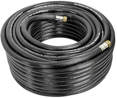 Bricoferr Manguera para pulverizador 30m Negra