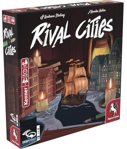 Pegasus Spiele Rival Cities (Deep Print Games) (English Edition)