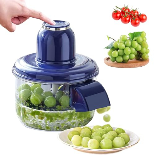 Grape Peeling Machine, Multifunctional Electric Peeler, Automatic Garlic Peeler Recahrgeable & Fast Peeling for Grapes Tomatoes Garlic Tomato for Kitchen Restaurant