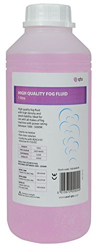 QTX | Long Lasting Smoke and Fog Fluid for DJ & Birthday, New Year & Christmas Party etc Effect | 1 Litres