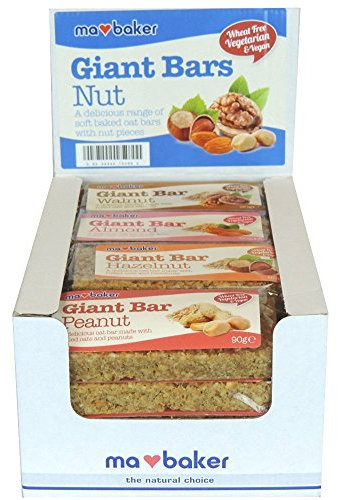 Ma Baker - Giant Bars Nut - 20 Mixed Bars