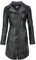 URBAN 5884 Damen Janice Frauen elegante Mantel 107, Schwarz, XXL EU