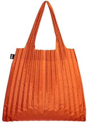 LOQI Bag, Pleated Bag, Orange