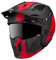 Helm MT TR902XSV Streetfighter SV Twin C4 SCHWARZ Rouge MAT Grosse M