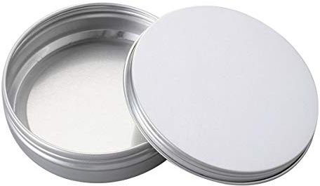 Cremedose Leer 150Ml Aluminium Tin Dosen Schraube Metall Make- Up Creme Boxen Leere Kosmetische Lagerung Probe Container für Lip Balsam Salbe Gewürz Kerzen Tee Geschenke Schnupftabakdose