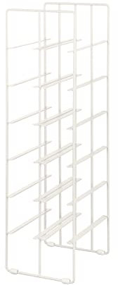 blomus -PILARE- Weinflaschenregal aus Stahl, Getränke Regal, Weinhalter, Weinregal für 12 Flaschen, Farbe Moonbeam, Material Stahl, beschichtet (64281)