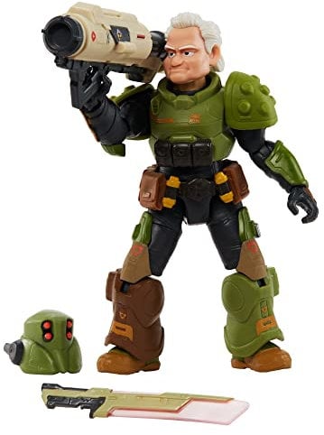 Mattel Disney Pixar Lightyear Alpha Class Collector Actionfigur, Zap Patrol Darby Steel mit Zubehör, 17,8 cm Skala, 24 Gelenke, ab 6 Jahren