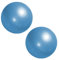 NUWIQ Pilates Ball, 25 cm Gymnastikball Klein, Gymnastikbälle Kinder, mit Aufblasbarem Strohhalm, für Yoga, Gleichgewichtstraining, Aerobic, 2 Stück, Blue