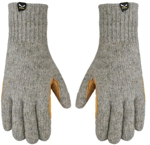 SALEWA Walk Wool Leather Gloves
