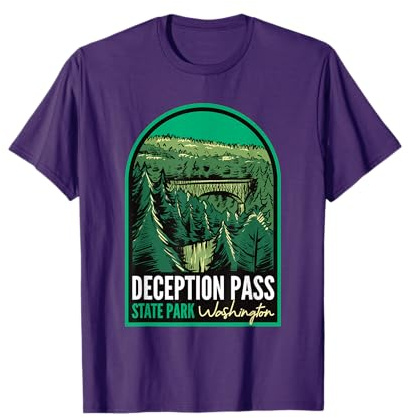 Deception Pass State Park Washington T-Shirt