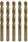 Sabre Tools 7/16 Inch Cobalt Drill Bit Set 5pcs Heavy-Duty Metal Drill Bits for Steel, Hard Metal, Cast Iron (7/16 x 5-1/2)