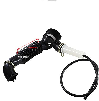 Marel Shop® - Manicotto tubo di scarico con trappola aria 9 soffietti per lavatrice compatibile con IT Wash Zoppas San Giorgio per modelli: ITW5308I - Z805 - S4208B - SES610D