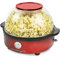 Nostalgia Retro - Máquina de palomitas de maíz agitadora (5,5 L), color rojo