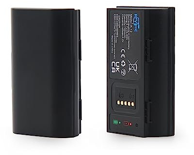 2-Pack Upgraded Batteries for Arlo Essential Wire-Free Video Doorbell, Rechargeable Back-Up Battery Compatible with Arlo Doorbell VMA2400 AVD2001 AVD2001B A-12