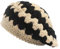 ZLYC Damen Kabel Stricken Baskenmützen Geflochtene Baggy Wolle Barett Winter Warmer Beanie(Gemischtes Beige)