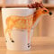 Arawat 3d Tassen Tier Hirsche Tasse Geschenk Lustige Tasse Kaffeetasse Keramik 400 ml Teetasse Tee Kaffee Becher Süße Geburtstagsgeschenk für Freund Jungen Frauen Männer