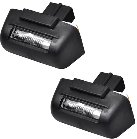 ROBUST 2x Kennzeichenleuchte Mit Glühbirne für Ford Tourneo Connect 2002-2013 Transit Mk5/6/7 1995-2014 6VB-13550-AH 86VB-13550-AJ 1732840 86VB-13550-AK 1672263