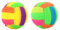 xromtbem Hundespielzeug-Ball, bunt mit leichten Zähnen, Kauspielzeug, quietschende Gummibälle für kleine und große Hunde, stacheliger Hundeball, beleuchtet, quietschend, klein