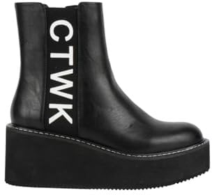 CHATTAWAK Damen 8yukonoir38 Stiefelette, Schwarz, 38 EU