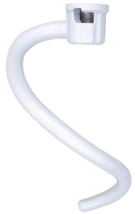 BmXauz Parti del Mixer, Gancio for impastare in Alluminio Rivestito a Spirale, Supporto Antiaderente, Compatibile con 5K7DH 5KSM7590 KNS256CDH