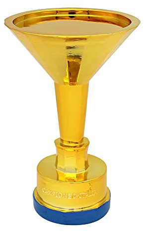 MCBEAN Trofei Bertoni Serie A Trofeo Campionato di Lega Italiana Trofeo Ornamento di Calcio in Resina Souvenir da Collezione Regalo Perfetto per i Tifosi di Calcio