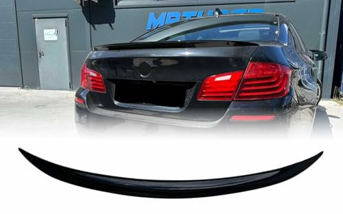Mptuned BMW F10 M Performance Heckspoiler glänzend schwarz für 5er 2010–2017 Limousine 518i, 520i, 530i, 540i, m550i, 518d, 520d, 530d, 540d