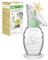 haakaa Manual Breast Pump with Flower Stopper Set, Gen.2 Silicone Hand Pump with Suction Base, BPA Free (5.4oz/150ml, Oat)