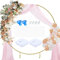 YORFULL Ballonbogen Ständer Set, 2M Runde Luftballon Ständer Hochzeitsbogen, Party Dekoration Ballonbogen Gestell, Hochzeit Ballongirlande Backdrop, Ggraduation Party Dekoration Luftballon Halter