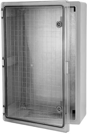 TP Electric Leergehäuse Schaltschrank Gehäuse Mit Transparenter Tür Aufputz Verteilerschrank IP65 IK10 400 x 600 x 200 mm