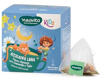 Neavita Kids Acchiappa Luna Tisana rilassante con Camomilla e Tiglio