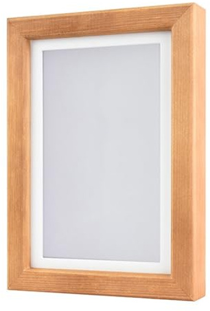Breeshy 7,3-Farb-E-Ink-Display E-Papier-Bildschirm Massiver Holzrahmen Ultra-Lange Standby-Zeit 800x480 E-Ink-Fotomalerrahmen