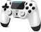 Effdrdfs Wireless Controller, Upgraded Controller Wireless for PS-4/Slim/PC, Bluetooth Gamepad Joystick with Dual Vibration/Touch Panel/ 3.5mm Audio Jack/Six-Axis/Ergonomic(White+Black)