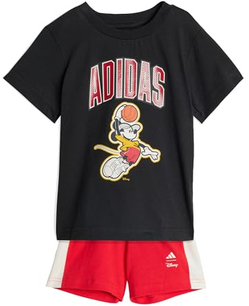 adidas Unisex Kids DISNEY MICKY MAUS T-SHIRT SET