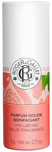 Roger&Gallet – Parfum Solide Bienfaisant Fleur de Figuier 5g – Format Nomade – Figue Musc Pamplemousse