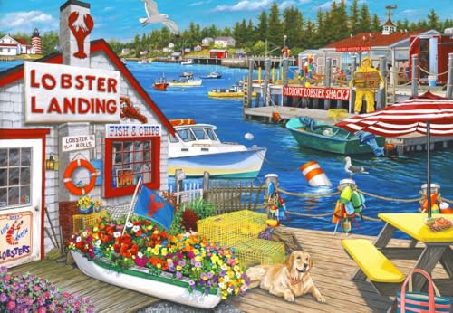 Puzzle 1000 Teile - Lobster Landing