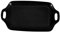 Warmhm Ceramic Baking Nonstick Ovenware Tray with Double Handle Porcelain Food Serving Dish for Home Decor Microwave Safe Bakeware