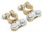 Car Battery Terminals Connectors, High Performance Aluminum Battery Terminal Clamps for Cars Trucks RVs and Boats 1 Pair