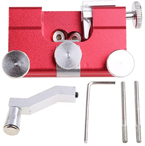 Quick Sharpening Portable Chainsaw Sharpener Tool Useful File Table Aluminum Alloy for Electric Chain Portable Sharpening Tool Woodworking Chain