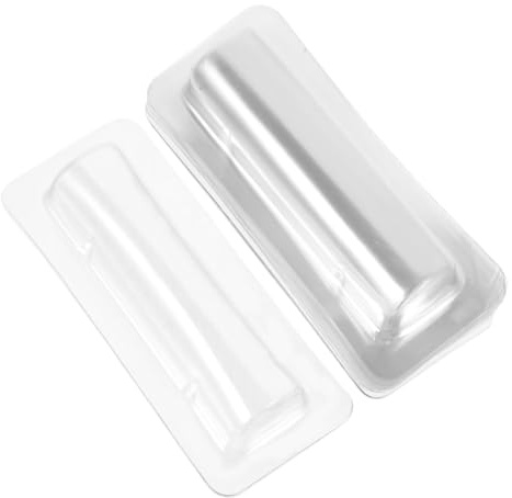 HEALSOPTHY 25 Stück Lippenbalsam Etuis aus Robustem Kunststoff Transparentes Selbstgemacht Geldkartenetui mit Sichtfenster Kompakter Kartenhalter für Reisen Shopping und Partys