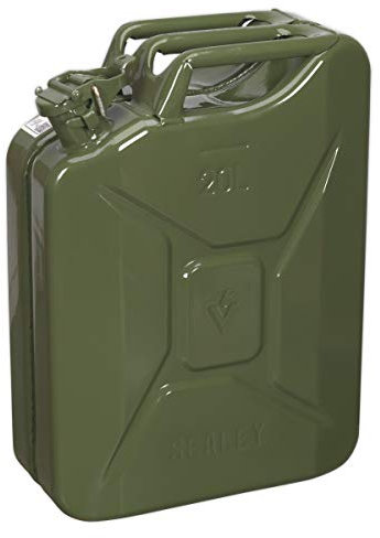 Sealey jc20g bidón 20 L, Color Verde