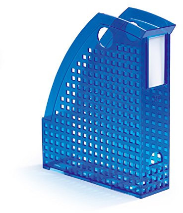 Durable 1701625540 Stehsammler Trend, transluzent blau