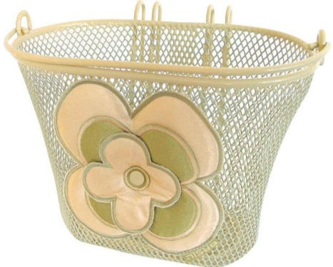 Basil Jasmin Basket Fahrradkorb Lenkerbefestigung Grün Vorne Draht-Gestell Kinderkorb Frauen Mädchen