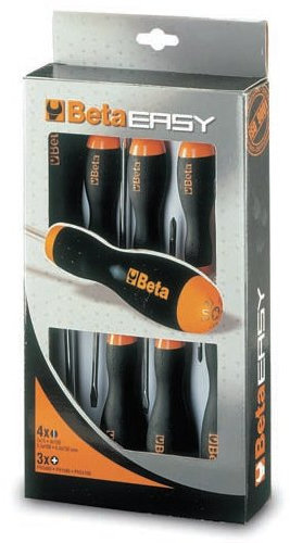 Serie di sette cacciaviti beta professionali 1203 D7