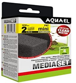 Aquael 5905546198332 Filterschwämme Patmini Aquarium Innenfilter, Ersatzschwamm Für Den Patmini Filter