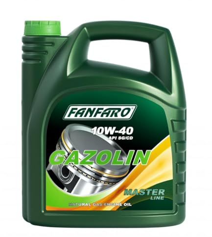FANFARO Motoröl 10W-40 Master Line Teilsynthetiköl Motor Öl API SG API CD Gazolin 5L Kompatibel mit MERCEDES-BENZ E-Klasse Limousine W211 C-Klasse Limousine W203 190 W201 C-Klasse T-modell S203
