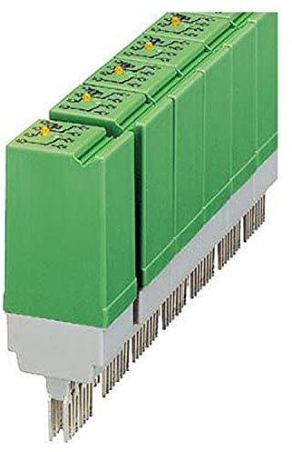 PHOENIX CONTACT ST-REL4-KG 24/21-21/AU Relaisstecker, Bestückt mit Kleinschaltrelais, 2 Wechsler, 24 V AC/DC Eingangsspannung, 10 Stück