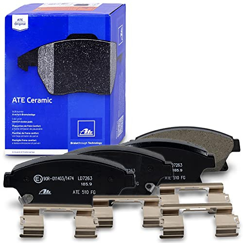 ATE 13.0470-7263.2 Bremsbelagsatz, Scheibenbremse | Kompatibel mit: CHEVROLET CRUZE, CRUZE Schrägheck, CRUZE Station Wagon, ORLANDO, TRAX, VOLT, OPEL AMPERA, ASTRA J