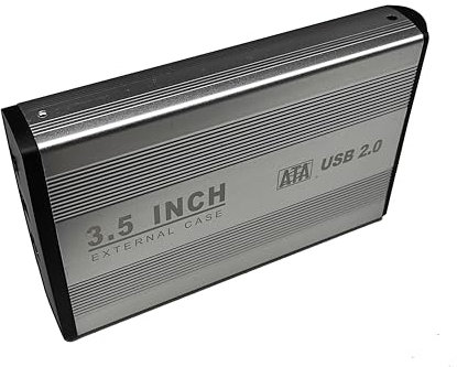 Boitier externe USB 2.0 en aluminium pour disque dur 3.5 SATA