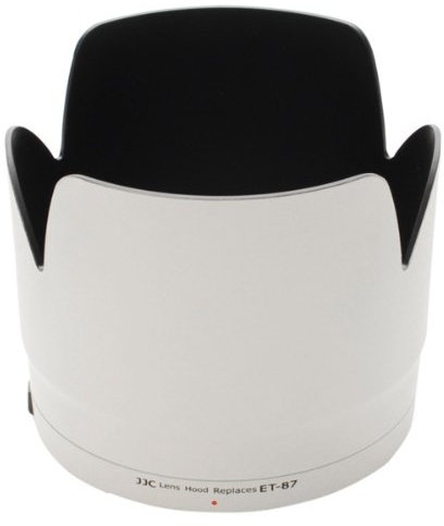 liebefoto Gegenlichtblende LH-87 (Streulichtblende, Sonnenblende) Weiss für Canon 70-200mm f/2.8L is II USM ersetzt ET-87 (Made by JJC)
